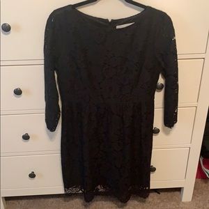 Black lace Loft Dress